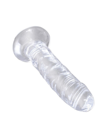 KING COCK CLEAR 6 INCH CLEAR