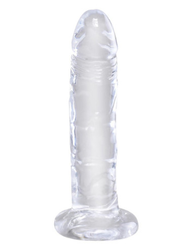 KING COCK CLEAR 6 INCH CLEAR
