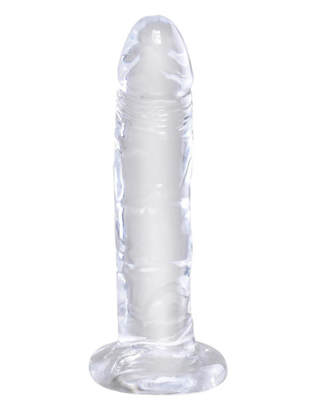 KING COCK CLEAR 6 INCH CLEAR