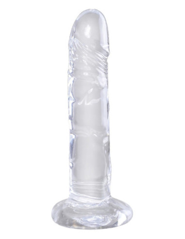 KING COCK CLEAR 6 INCH CLEAR