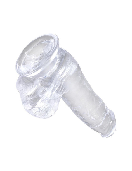 KING COCK CLEAR 6 INCH COCK WITH BALLS CLEAR