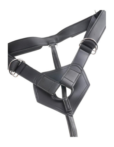 KING COCK STRAP ON HARNESS WITH 9 INCH COCK LIGHT