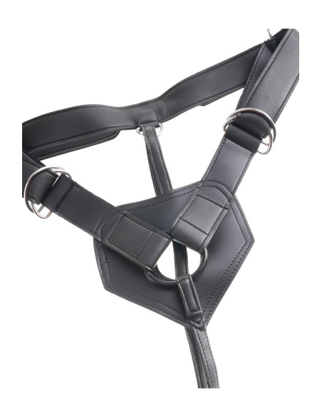 KING COCK STRAP ON HARNESS WITH 9 INCH COCK LIGHT