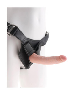 KING COCK STRAP ON HARNESS WITH 7 INCH COCK LIGHT
