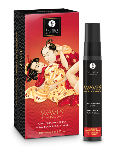 SHUNGA WAVES OF PLEASURE SPARKLING STRAWBERRY WINE 20 ML
