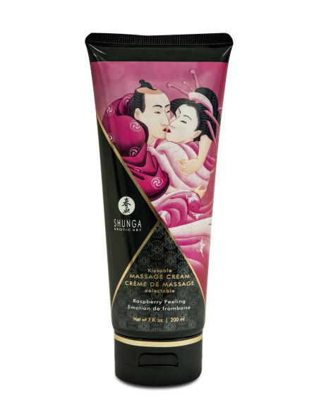 KISSABLE MASSAGE CREAM RASPBERRY FEELING 200 ML