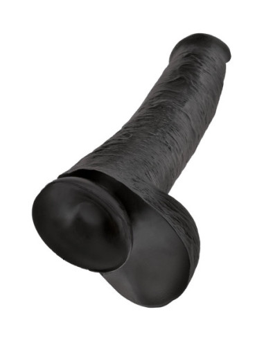 KING COCK 15 INCH COCK WITH BALLS BLACK