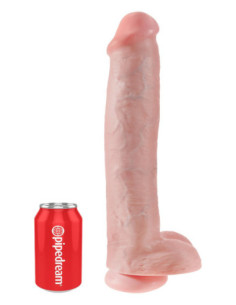 KING COCK 15 INCH COCK WITH BALLS LIGHT