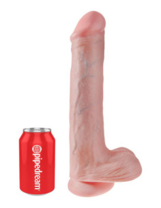 KING COCK 13 INCH COCK WITH BALLS LIGHT