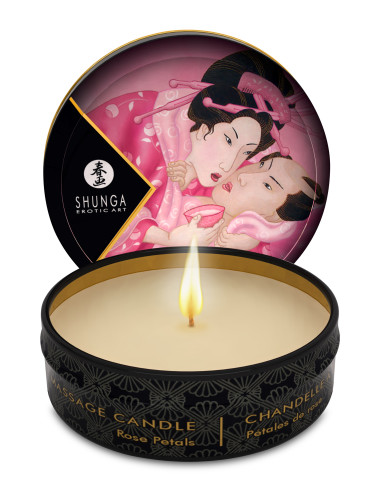 MASSAGE CANDLE ROSE PETALS 30ML