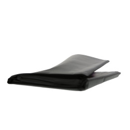 VINYL BED SHEET BLACK 158x227CM