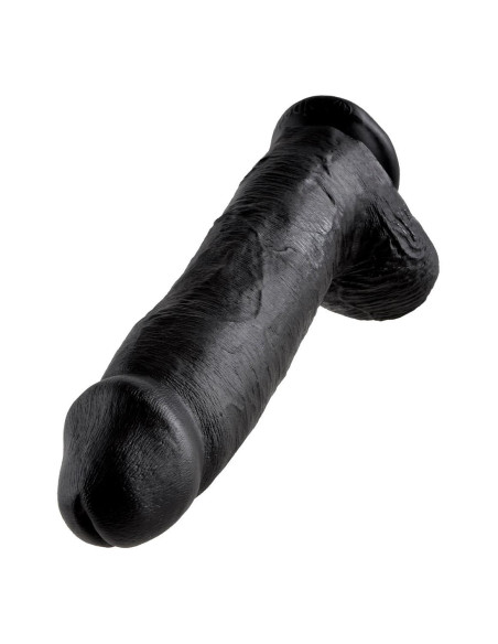 KING COCK 12 INCH COCK WITH BALLS BLACK