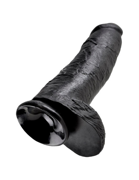 KING COCK 12 INCH COCK WITH BALLS BLACK