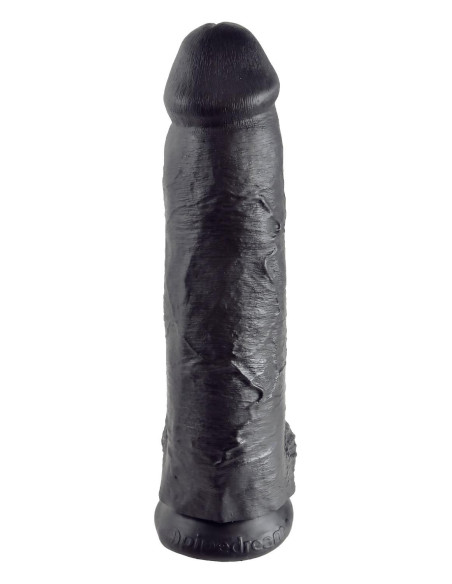 KING COCK 12 INCH COCK WITH BALLS BLACK