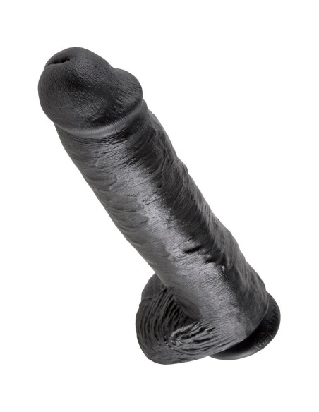 KING COCK 11 INCH COCK WITH BALLS BLACK