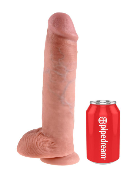 KING COCK 11 INCH COCK WITH BALLS LIGHT