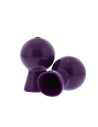 NIPPLE SUCKER PAIR IN SHINY PURPLE