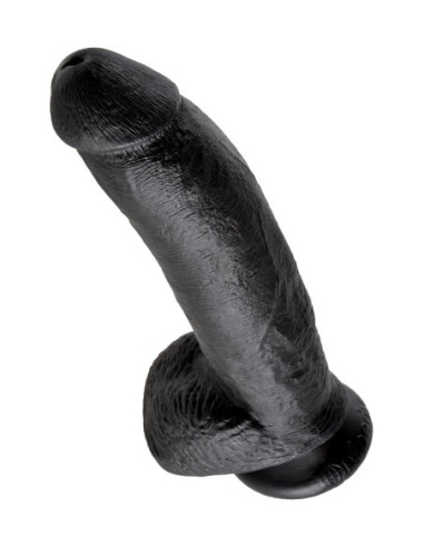 KING COCK 9 INCH COCK WITH BALLS BLACK