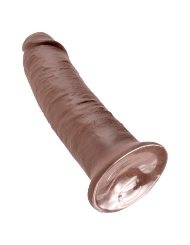 KING COCK 10 INCH COCK BROWN