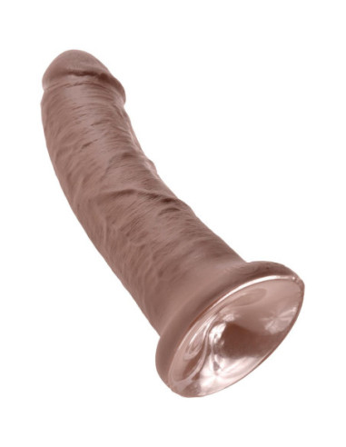 KING COCK 8 INCH COCK BROWN