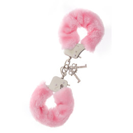 DREAM TOYS HANDCUFFS WITH PLUSH PINK