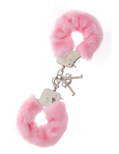DREAM TOYS HANDCUFFS WITH PLUSH PINK