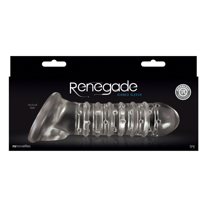 RENEGADE RIBBED EXTENSION CLEAR