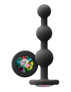 GLAMS RIPPLE RAINBOW GEM BLACK