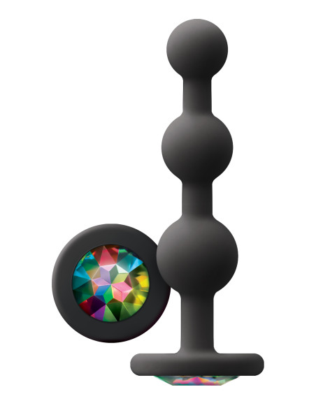 GLAMS RIPPLE RAINBOW GEM BLACK