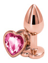 REAR ASSETS ROSE GOLD HEART S PINK