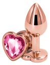 REAR ASSETS ROSE GOLD HEART S PINK
