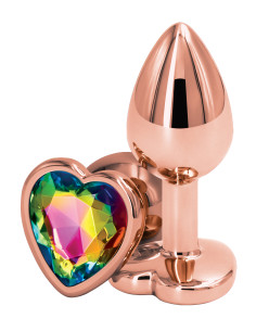 REAR ASSETS ROSE GOLD HEART S RAINBOW
