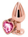 REAR ASSETS ROSE GOLD HEART M PINK