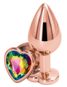 REAR ASSETS ROSE GOLD HEART M RAINBOW