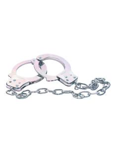 CHROME HANDCUFFS METAL HANDCUFFS W. KEY