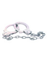 CHROME HANDCUFFS METAL HANDCUFFS W. KEY