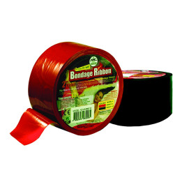 BONDAGE RIBBON 5CM/18MTR BLACK