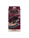 BONDAGE COUTURE COLLAR AND LEASH BLACK