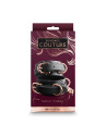 BONDAGE COUTURE WRIST CUFFS BLACK