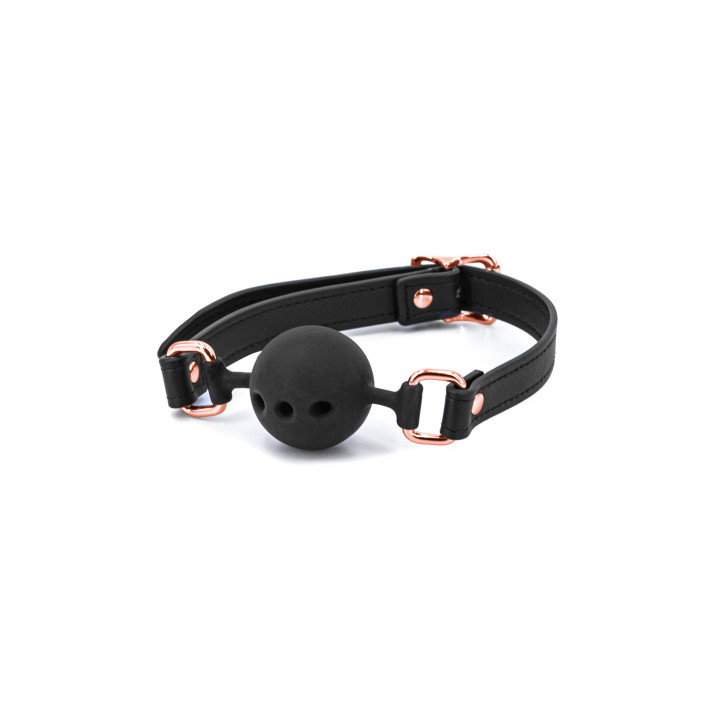 BONDAGE COUTURE BALL GAG  BLACK