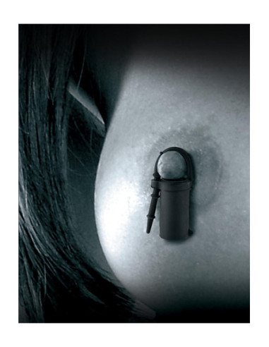 FETISH FANTASY SERIES LIMITED EDITION VIBRATING SILICONE NIPPLE TEAZERS BLACK