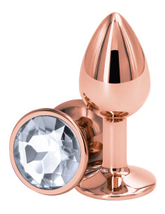 REAR ASSETS ROSE GOLD SMALL CLEAR