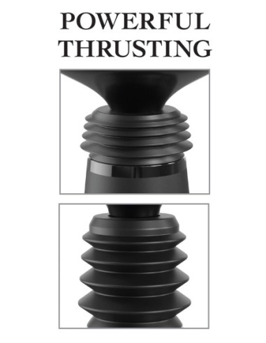 FETISH FANTASY SERIES BODY DOCK HANDHELD THRUSTER BLACK