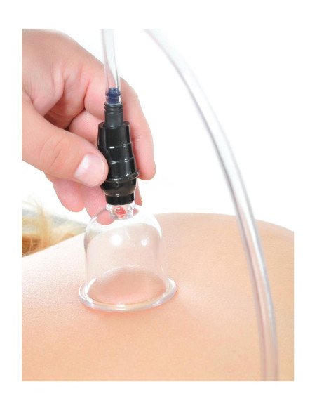 FETISH FANTASY SERIES BEGINNERS 6PC. CUPPING SET CLEAR