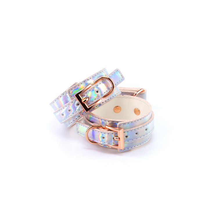 COSMO BONDAGE ANKLE CUFFS RAINBOW