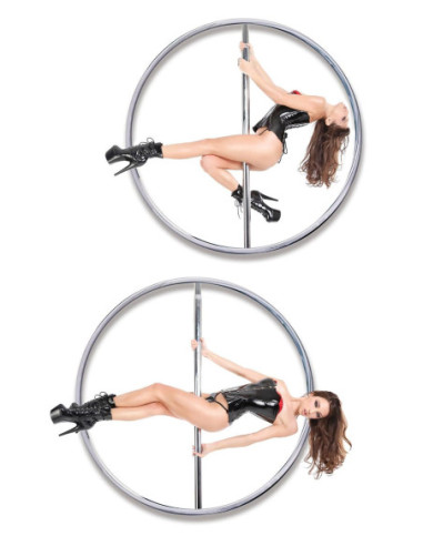 FETISH FANTASY SERIES FANTASY DANCE POLE SILVER