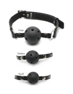 FETISH FANTASY SERIES BALL GAG TRAINING SYSTEM BLACK 2
