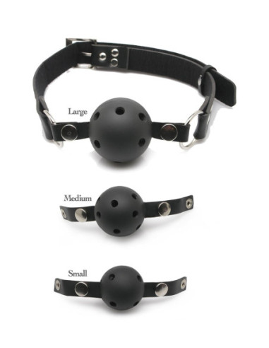 FETISH FANTASY SERIES BALL GAG TRAINING SYSTEM BLACK