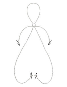 VIRGITE NIPPLE CLAMPS WITH DOUBLE CHAIN