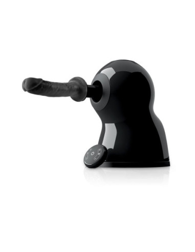 FETISH FANTASY SERIES THE BIGGER BANG THRUSTING & ROTATING SEX MACHINE BLACK